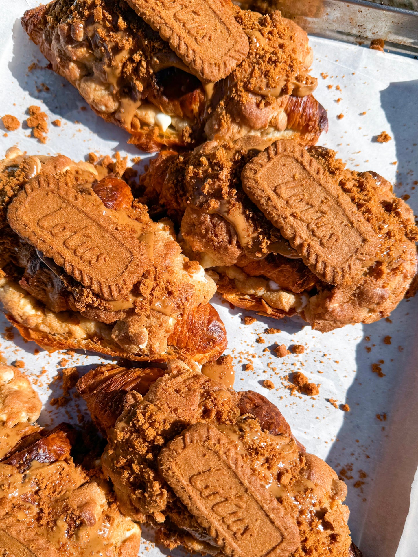 Cookie Butter Crookies Closeup