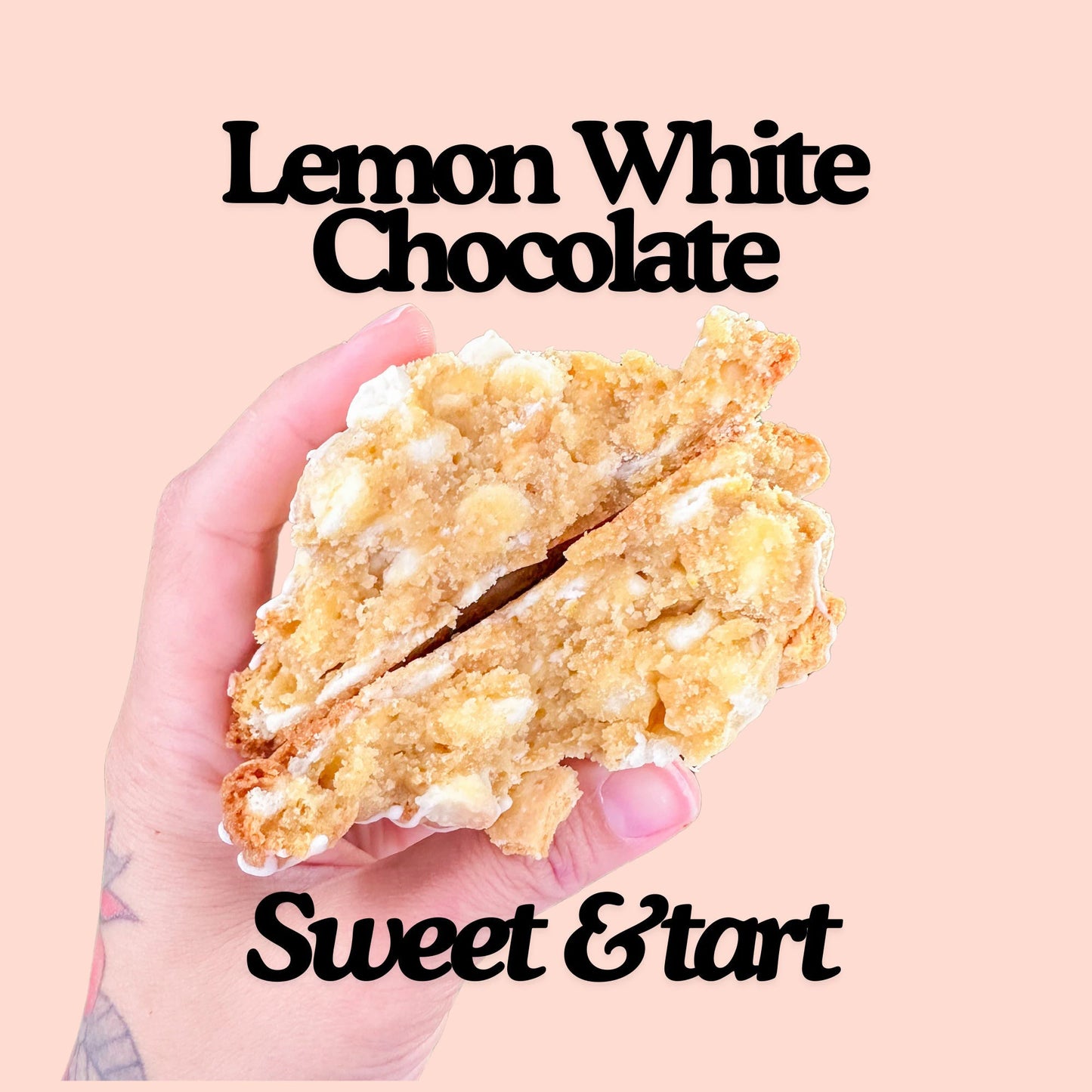 Lemon White Chocolate Cookie