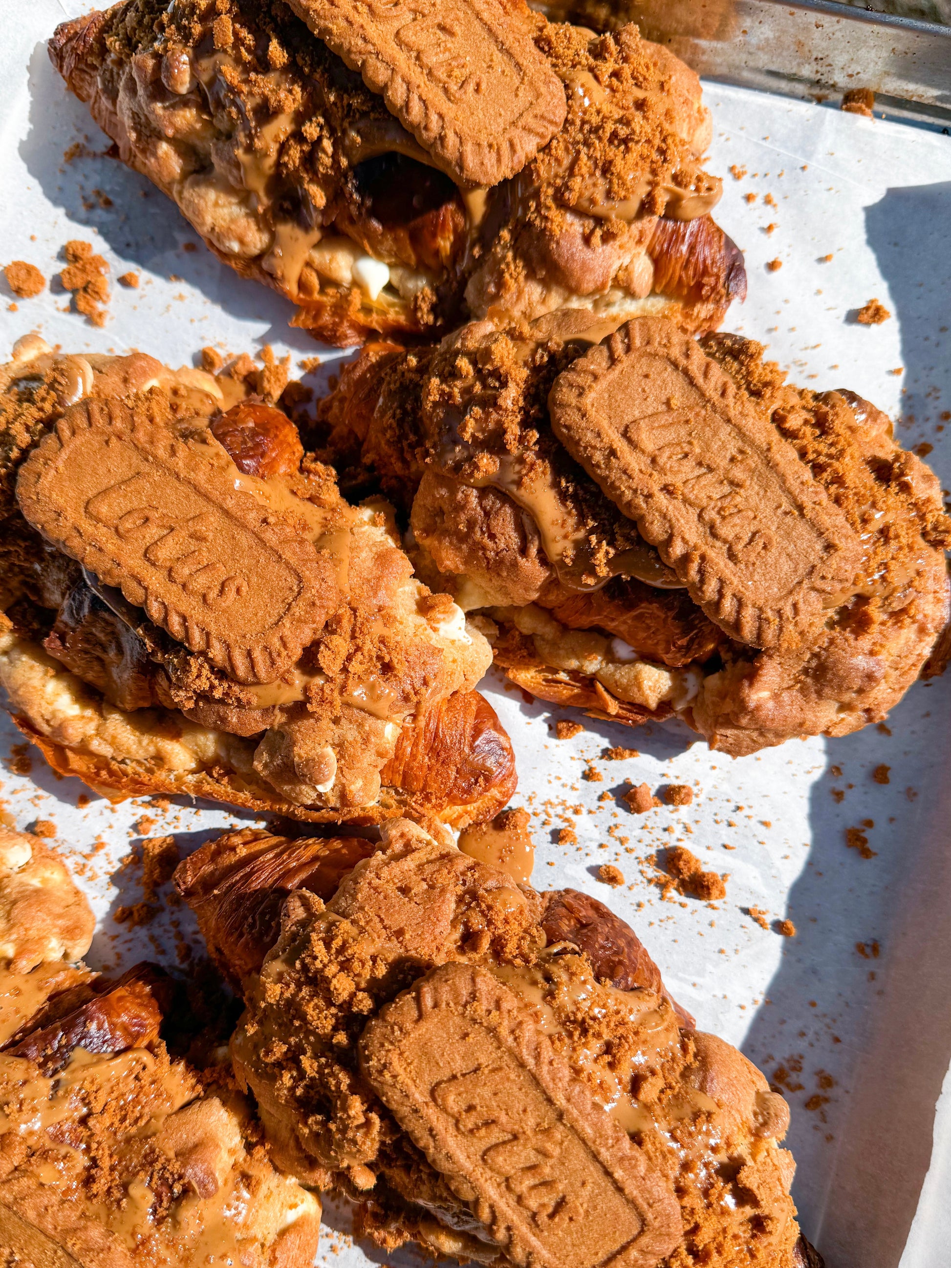 Cookie Butter Crookies Closeup