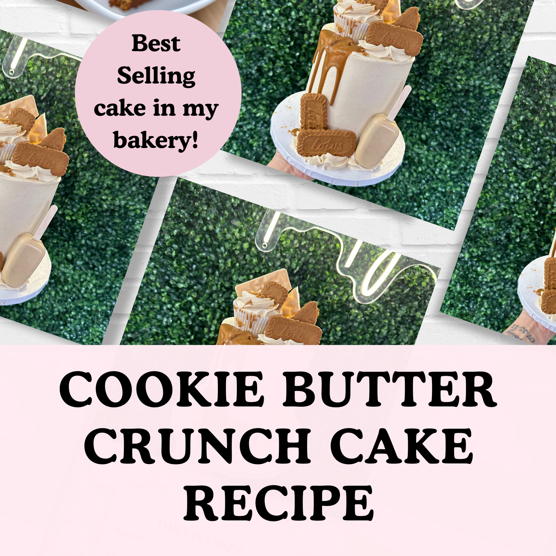 Cookie Butter Crunch Cake