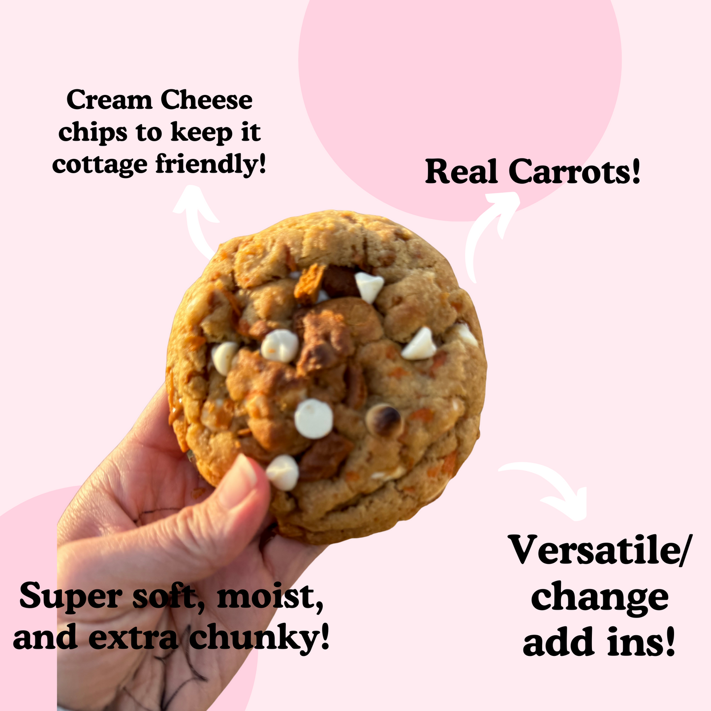 Carrot Cake Cookie Butter Cookies