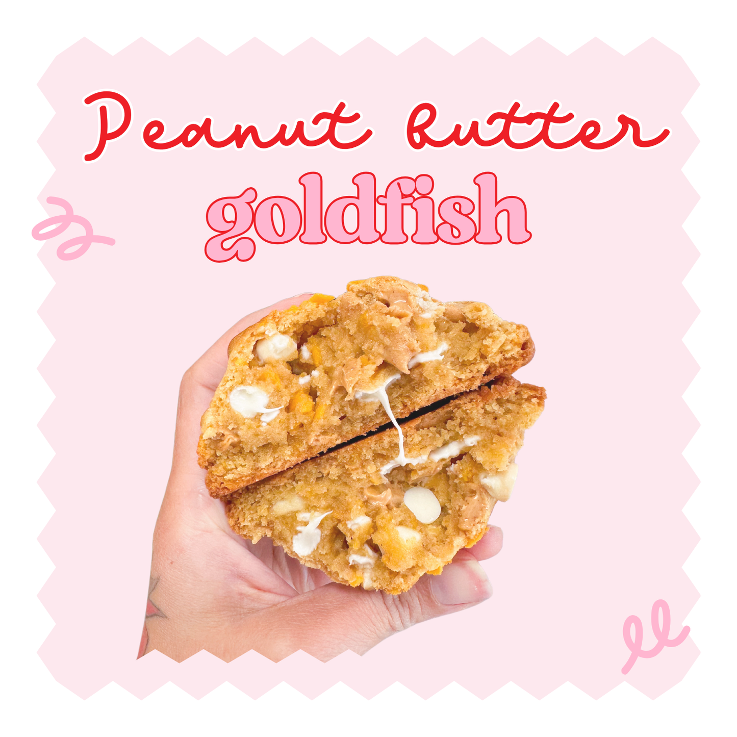 Peanut Butter Goldfish Cookie Recipe
