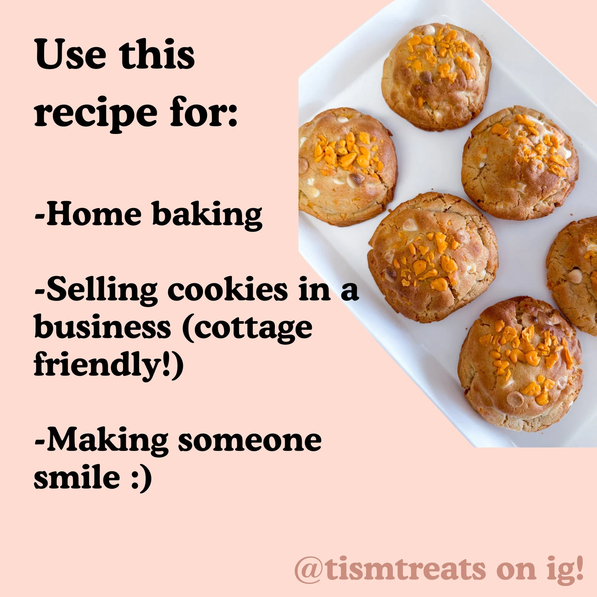 Peanut Butter Goldfish Cookie Info 2