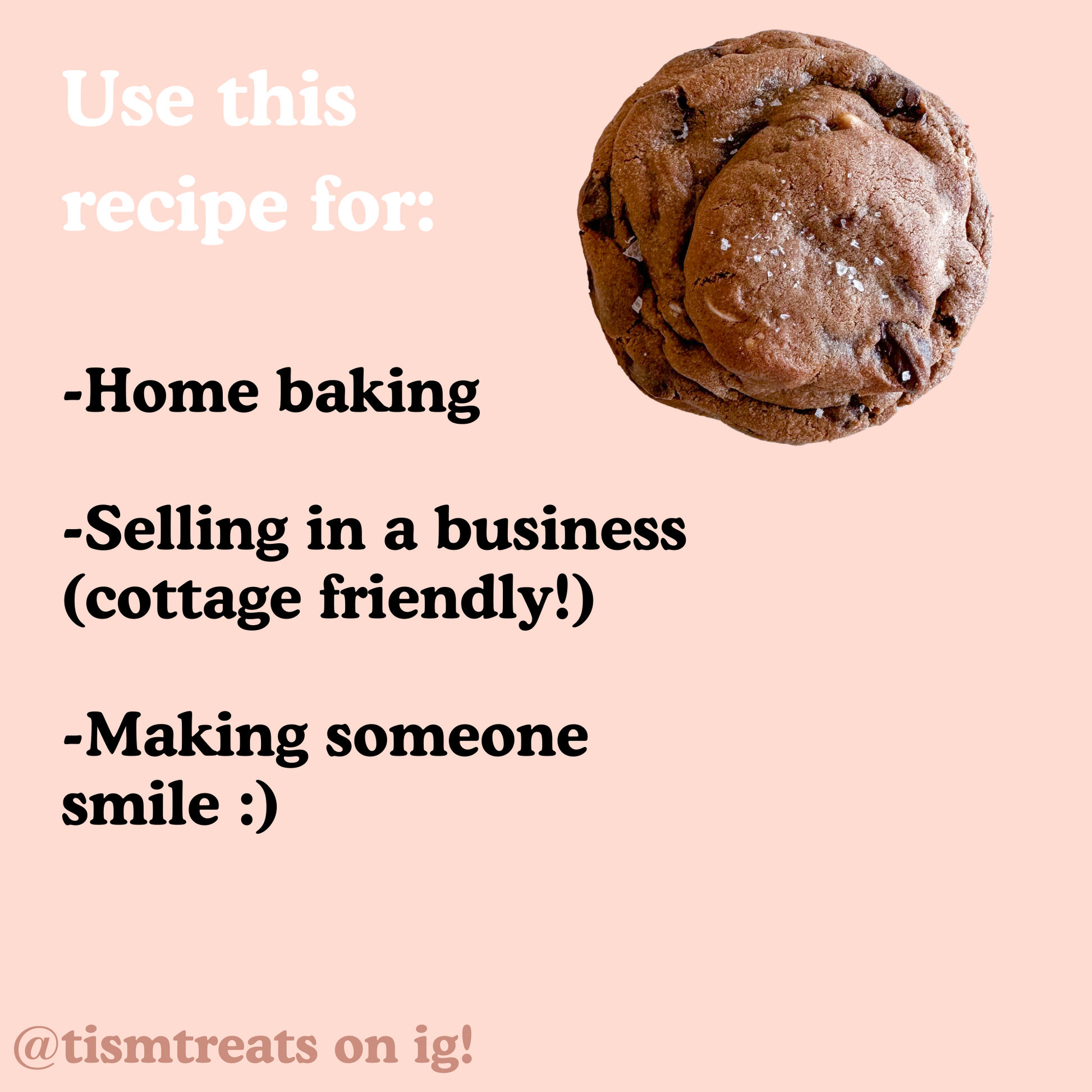 Sourdough Chocolate Chip Cookie Info