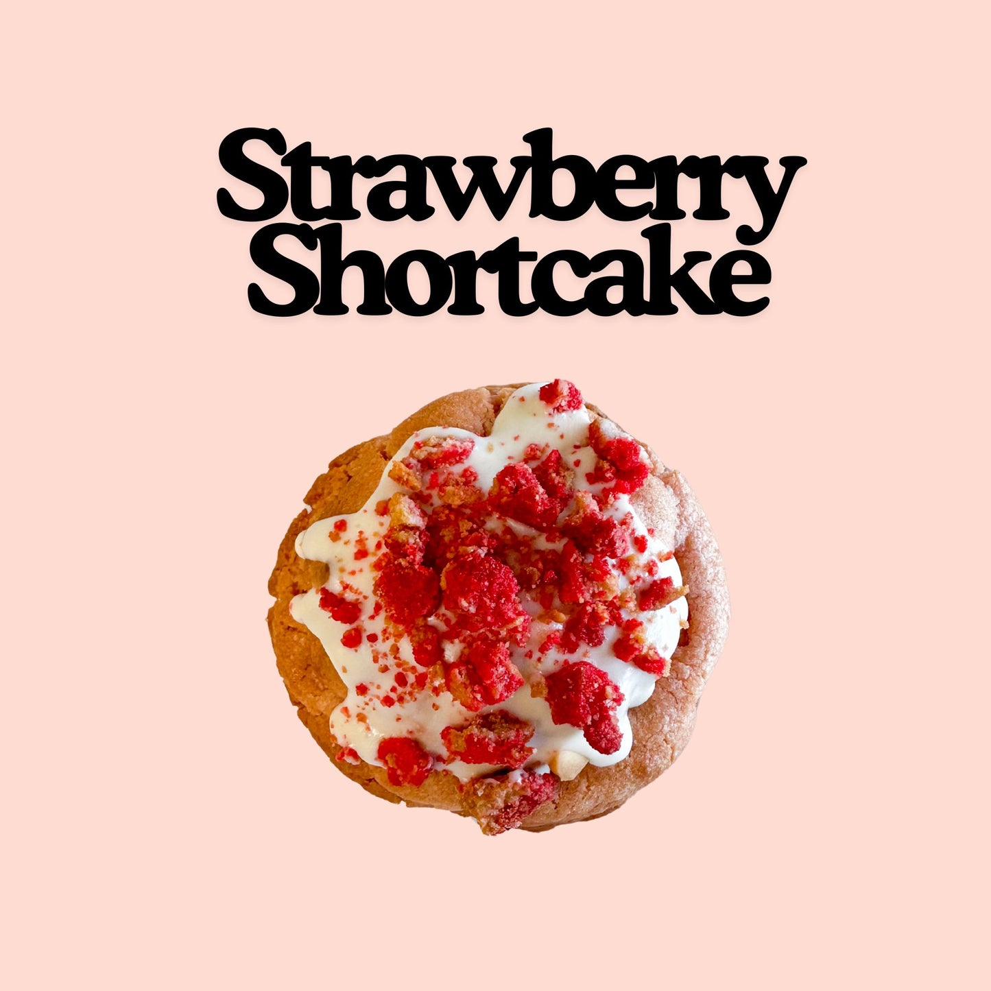 Strawberry Shortcake Cookie