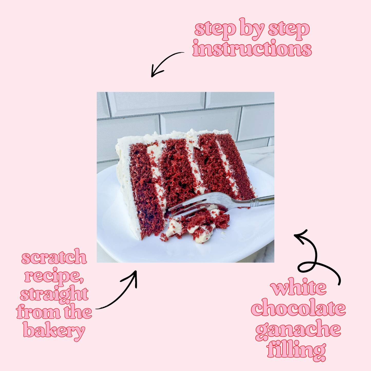 Red Velvet Cake RECIPE BUNDLE